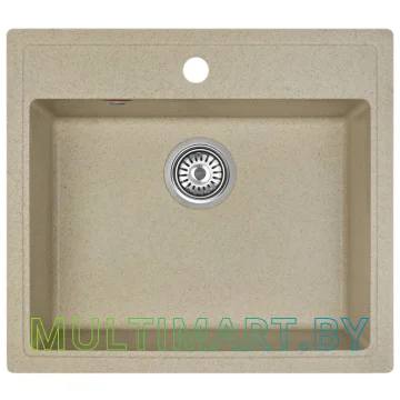 Кухонная мойка ARFEKA Quadro (бежевый) картинка 2